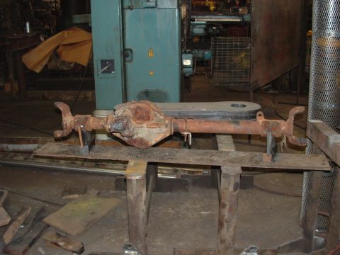 1979 Ford Bronco - my jig for welding my c's on