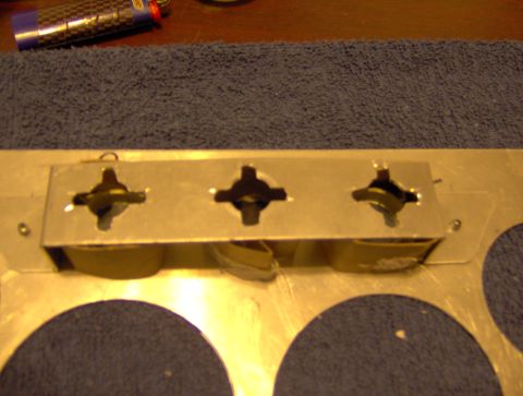 1978 Ford Bronco - 3 sealed holes for the lights so the light doesn't bleed thru
