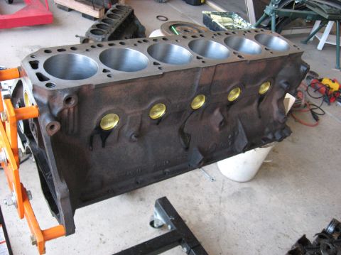 1978 Ford Bronco - Hot tanked, bored .030, decked .008, new cam bearings and freeze plugs.