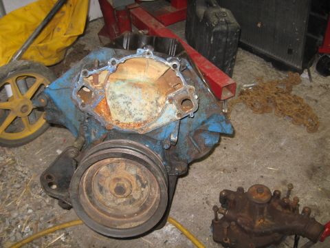 1988 Ford Bronco - Water pump removed