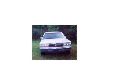 1991 Ford Crown Victoria - The front (before black grille paint)