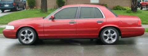 1991 Ford Crown Victoria - mjc's vic lowered and tinted