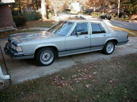 1991 Ford Crown Victoria - Eric's merc.