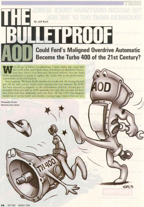 1991 Ford Crown Victoria - Bulletproof AOD p.1