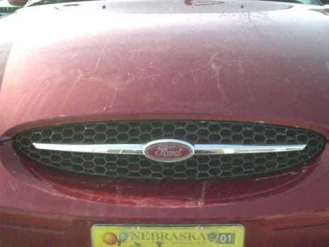 2000 Ford Taurus - my grille logo.