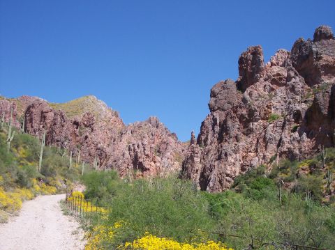 1996 Ford Bronco - Martinez Canyon Entrance.