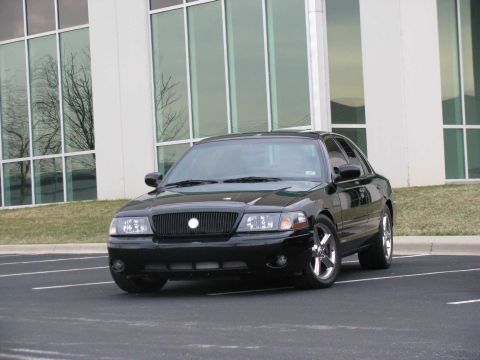 2003 Mercury Marauder - My Merc. Note the raked stance due to the cut front coils.