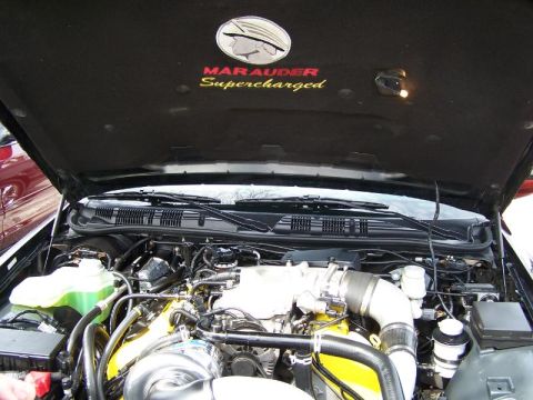 2003 Mercury Marauder - Note the CAR Motorsports hood liner.