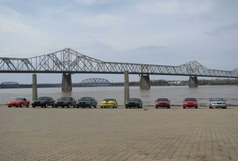 2003 Mercury Marauder - On the riverfront.