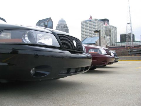 2003 Mercury Marauder - Note the silver-coated amber turnsignals.