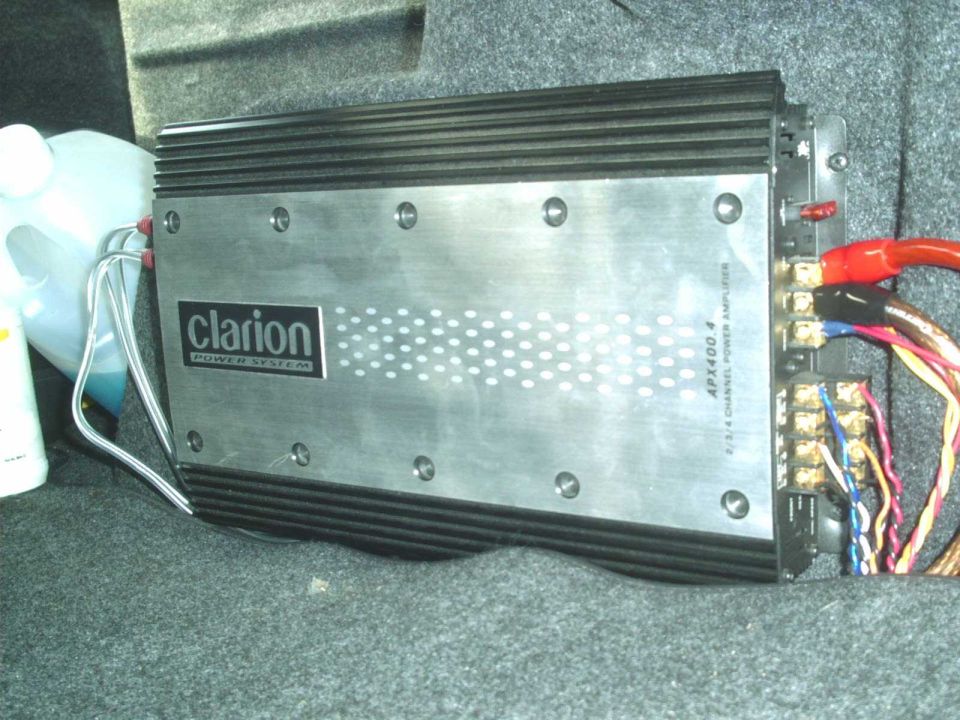 amp for the other 4 speakers