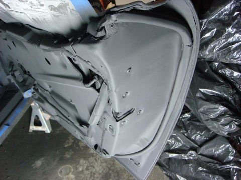 1975 Chevrolet Corvette - more primer