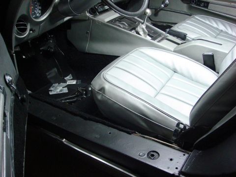 1975 Chevrolet Corvette - Interior almost done. New door sills, pedals, and floor mats still to be installed.
