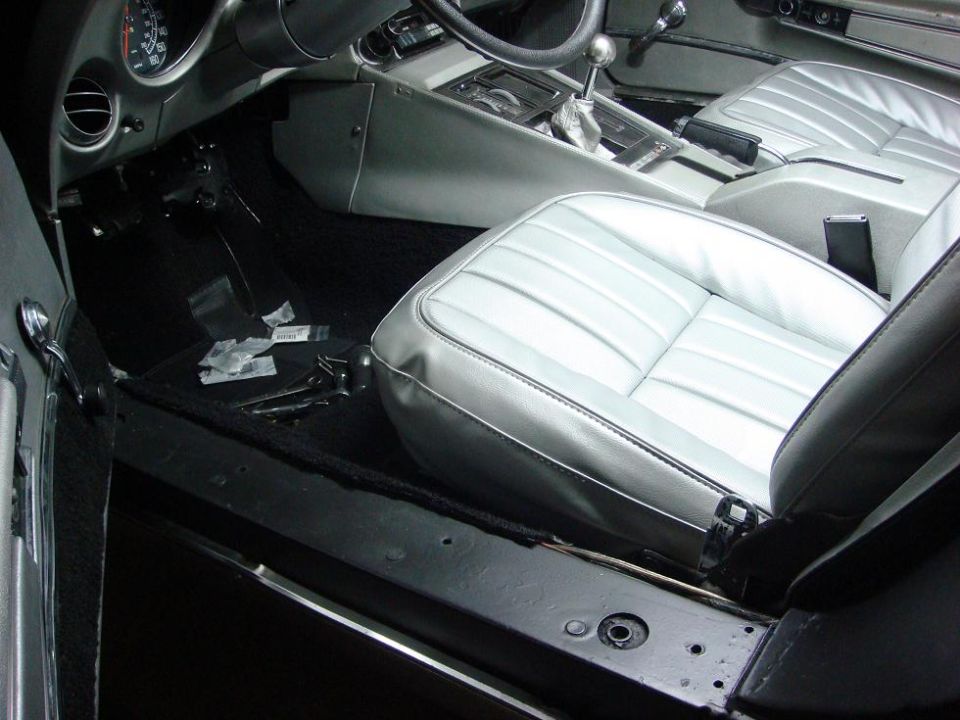 Interior almost done.  New door sills, pedals, and floor mats still to be installed.