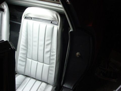 1975 Chevrolet Corvette - Recovered seat in place.
