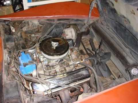 Engine Swap - 1975 Chevrolet Corvette