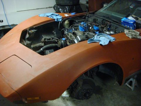 1975 Chevrolet Corvette - Almost ready to pull