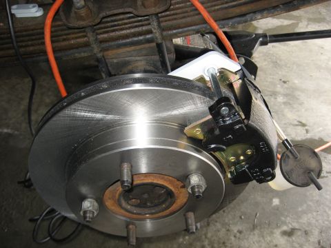 1979 Ford Bronco - Installing Rear Disc Brakes on 1979 Ford Bronco 9" Rear End. Link - http://www.tsmmfg.com/2500.htm