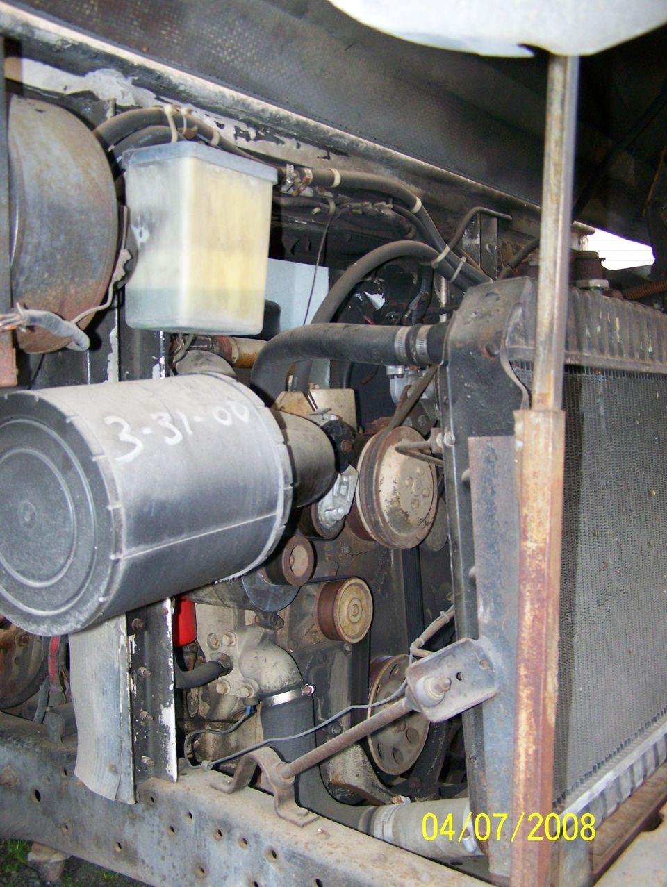 closer to the engine same angle