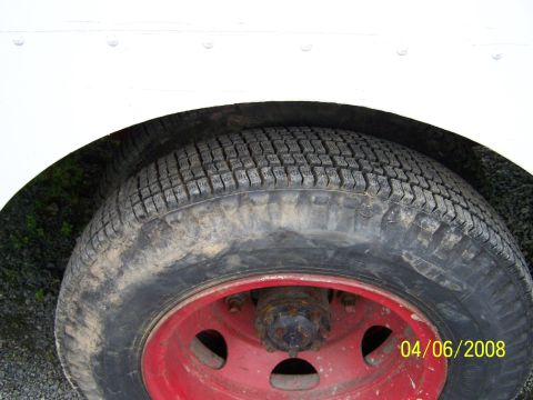 1988 Suzuki Samurai - rear tires