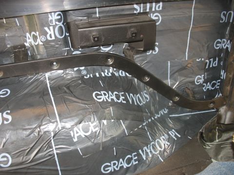 1978 Ford Bronco - Sound dampening material is being installed on the interior panels of a vehicle.
