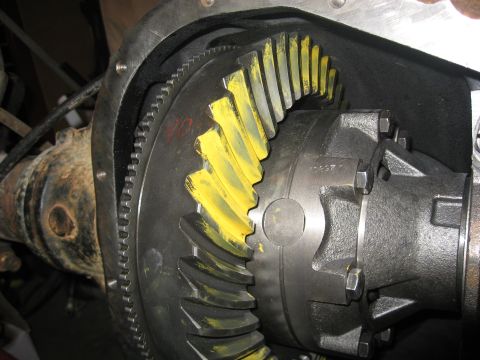 1990 Ford F-250 - Sterling, .040 pinion shim, .012 bl