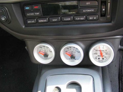 2003 Mercury Marauder - After installing Autometer Ultra Lite II Volt and Oil Pressure gauges, I installed an Ultra Lite II Boost gauge to match. Plus, the shine-t…