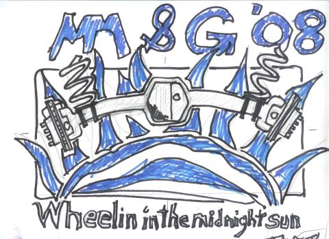 2000 Ford E350 - This is a drawing with text and abstract car parts, dated '98.