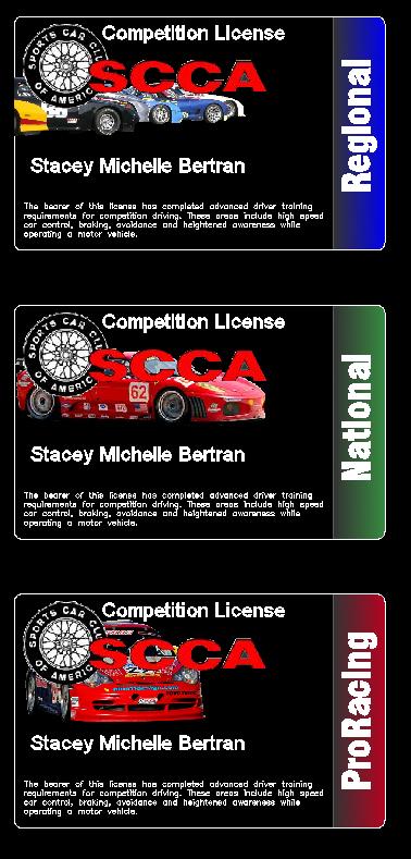 1990 Ford Probe - Alternate Racing licenses