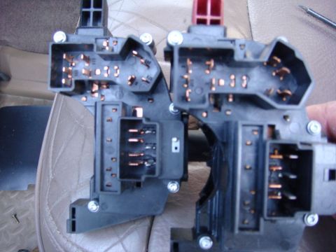 1996 Ford Bronco - This photo shows a vehicle's turn signal switch assembly, not a 1996 Ford Bronco.