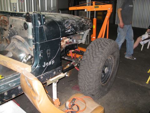 1994 Jeep Wrangler “Partially Erect YJ”