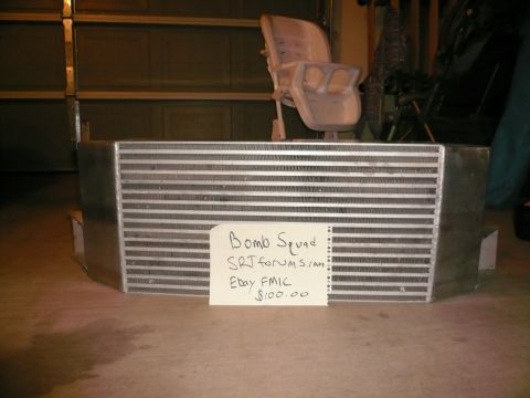 1996 Ford Probe - An intercooler is shown with handwritten details about its origin and price.
