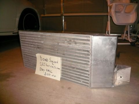 1996 Ford Probe - An intercooler is shown with a handwritten note detailing its origin and price.