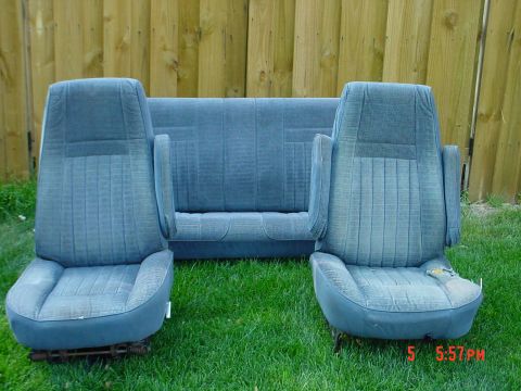 1988 Ford Bronco - Old seats