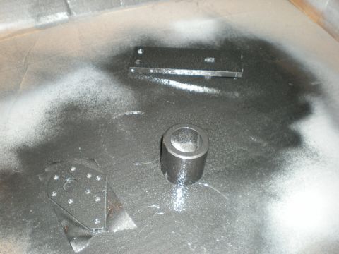 2007 Toyota Land Cruiser - Dressed in a cote of a dark charcoal hammerite paint.