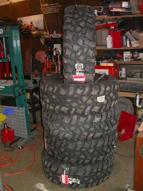 1990 Ford Bronco - Sold the TSL's, bought 5 new Pitbull Rockers!