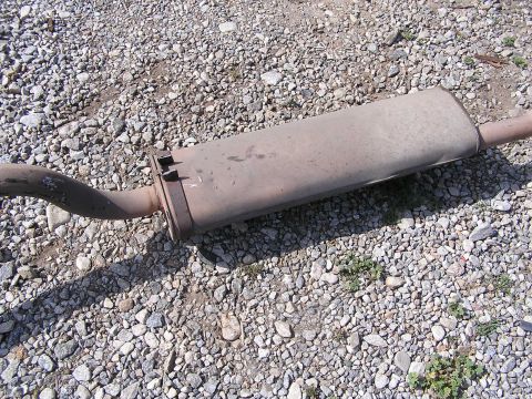 1988 Ford F-250 - Stock Muffler on Stock Diesel Exhaust