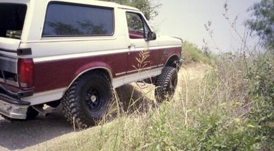1994 Ford Bronco - Getting a little crowded in there.