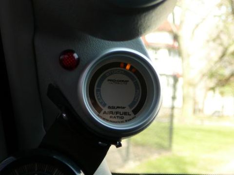 1997 Mercury Grand Marquis - Air/Fuel Gauge installed for new motor.