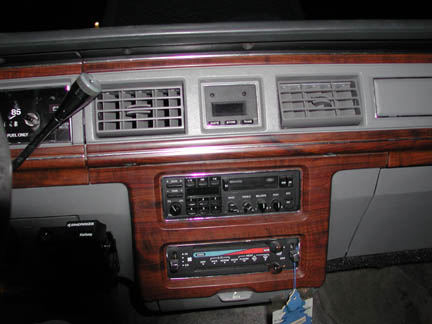 1988 Ford Crown Victoria LTD - Interior - Center dash area