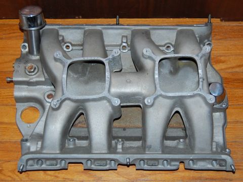 1965 Mercury Cyclone - High riser tunnelwedge ported to match heads.