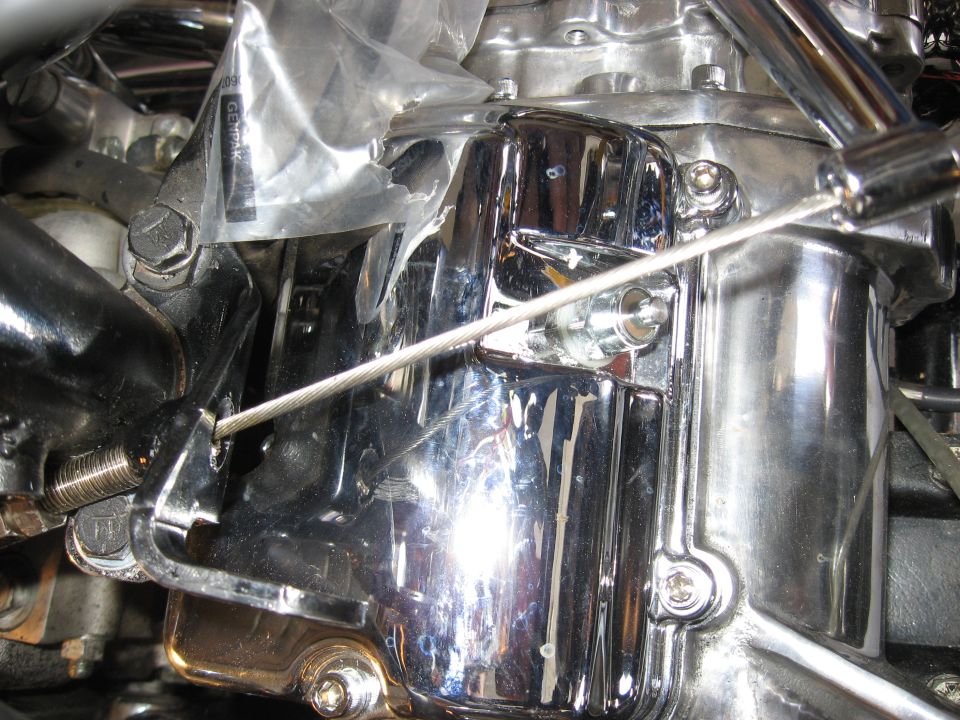 1979 Shovelhead FXE revtech 4 in a 4 install