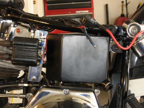 1979 Harley-Davidson FXRT Sport Glide - 1979 Shovelhead FXE new oil bag