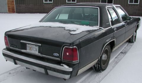 1988 Ford Crown Victoria LTD - Passenger rear