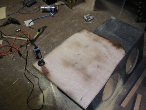 1988 Ford Crown Victoria LTD - 2 Jig saws dead, time for the dremel...