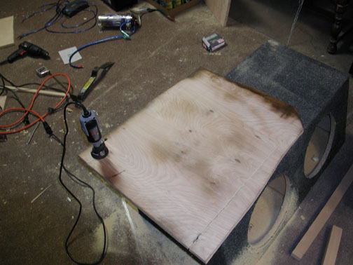 2 Jig saws dead, time for the dremel...