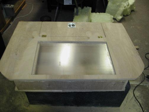 WEll, this is what it looks like with the plexi in...