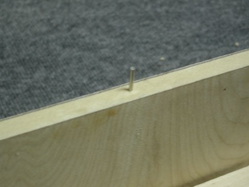 Guide pins for mounting plate.  Should allow me easier access when needing to change wires around.