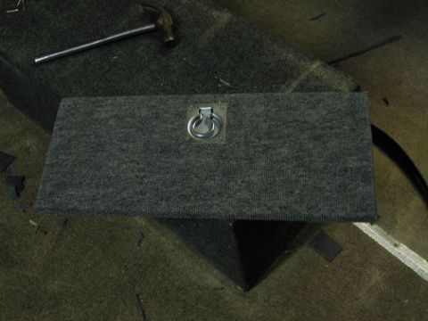 1988 Ford LTD Crown Victoria - First done piece... fully wrapped in carpet since it is removeable from the car.