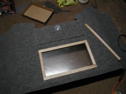1988 Ford LTD Crown Victoria - Frame fits, time for stain